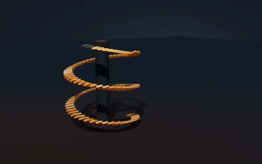 98 percent of text messages get opened and 90 percent are read within three minutes — one hundred tiles rising on a helix, ninety turned face-up.